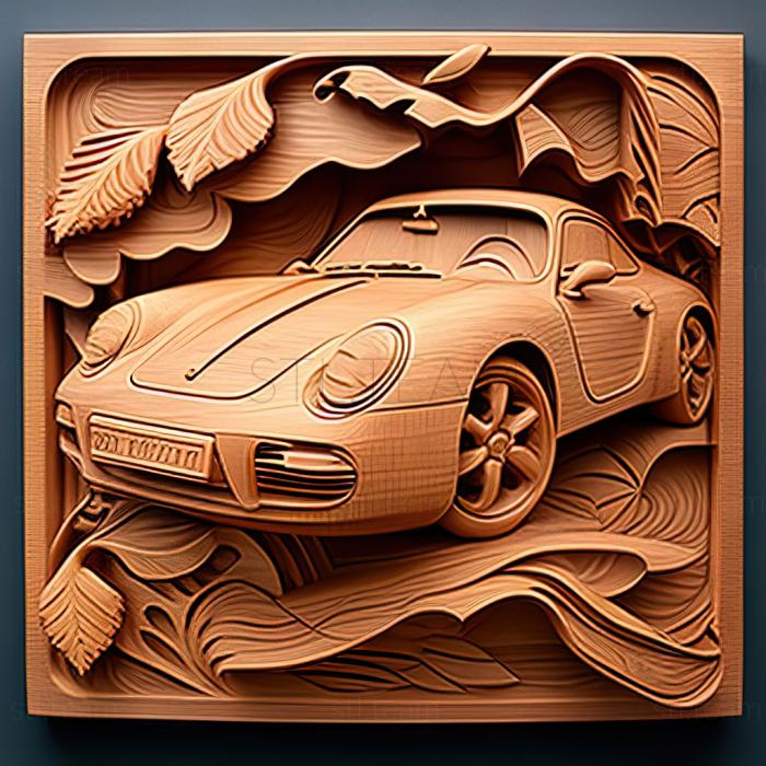 3D model Porsche 754 (STL)